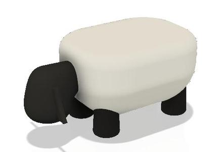 Shaun the Sheep (Shirley) Container