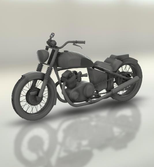 Norton Commando Union Jack