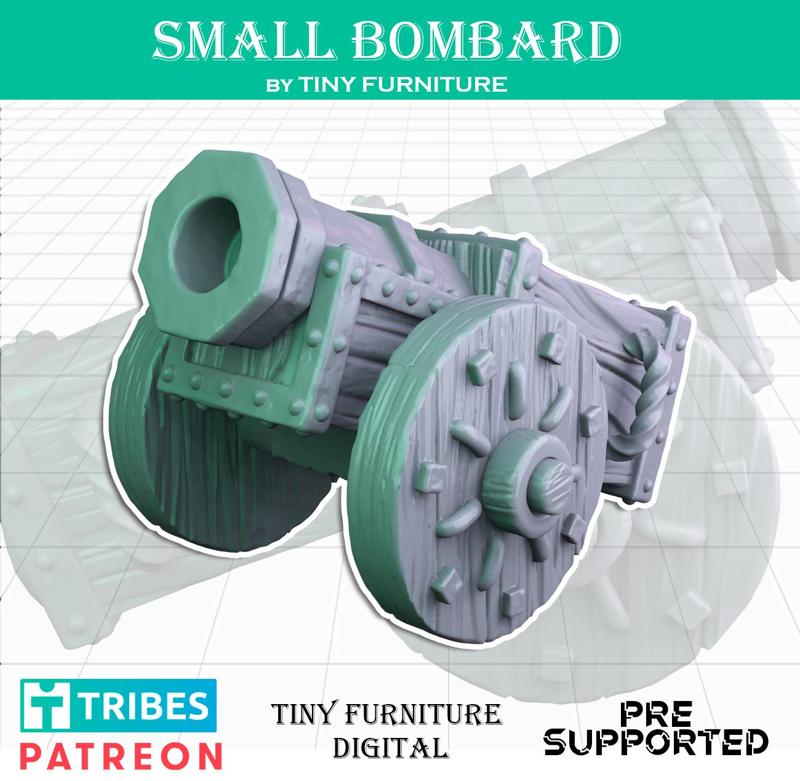 Small Bombard (Medieval Artillery)