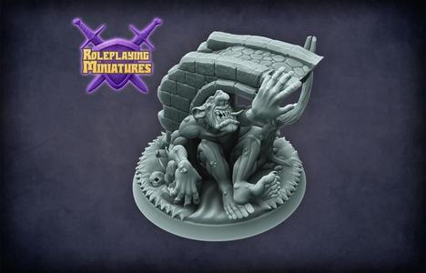 Starving bridge troll