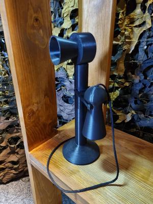 Candlestick old phone