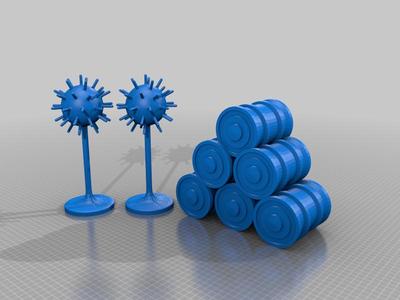 submarine hunting set