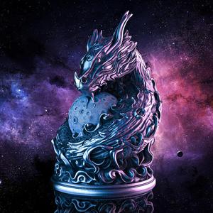 Moon Dragon - (Pre-Supported)