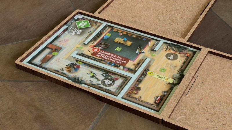Tiny Epic Zombies - Map Tray, Laser-Cut