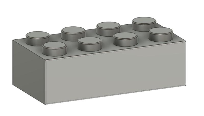 2x8 lego brick