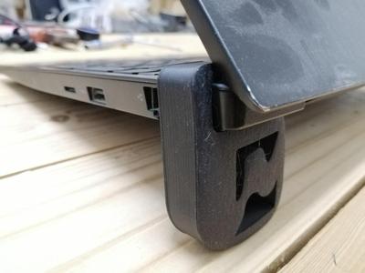Laptop rubber parts with Cooling Assistant. 