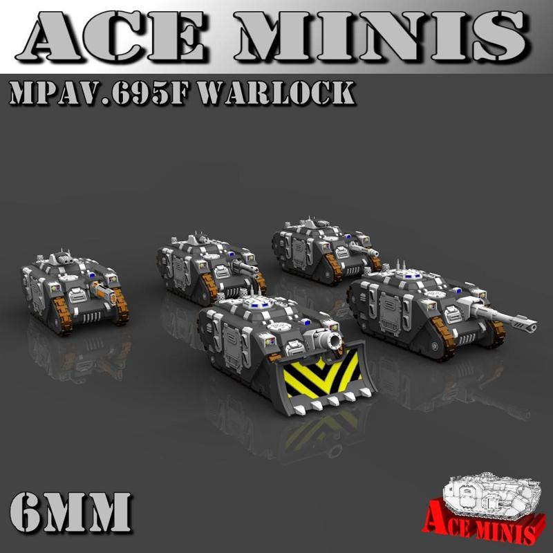 6mm MPAV 695f Morpheus Warlock