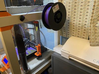 Angled Filament Guide for Side Mounting Lack Table