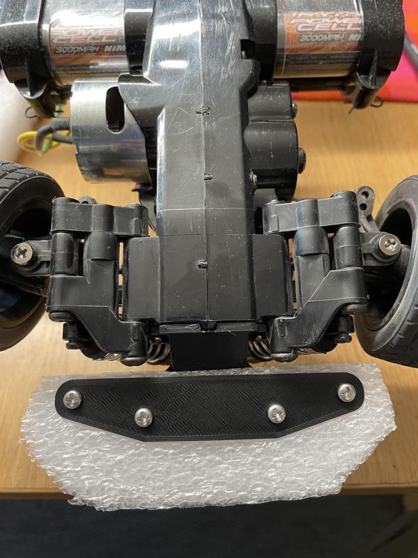 Tamiya M-05 front bumper assembly