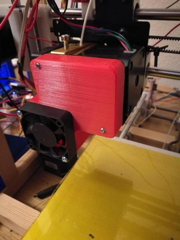 Fan for  Anet A8/Anycubic Prusa I3 MK7 MK8 Extruder Holder Metal Bracket