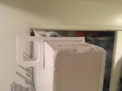 Child safety door clip