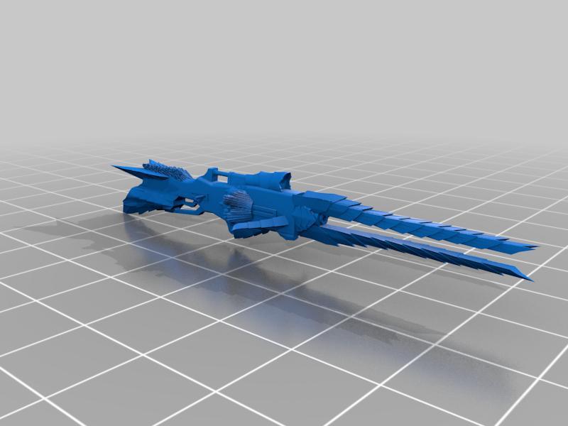 MHW Heavy Bow Gun - Loyal Thunder