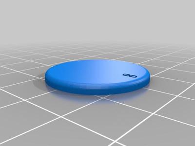 25mm numbered bases