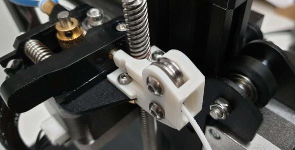 Filament Guide : Twin-Pulley for Creality