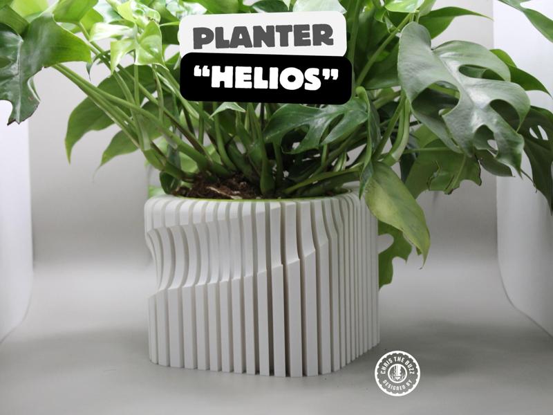 "Helios" Planter – A Daring, Contemporary, Mesmerizing Design
