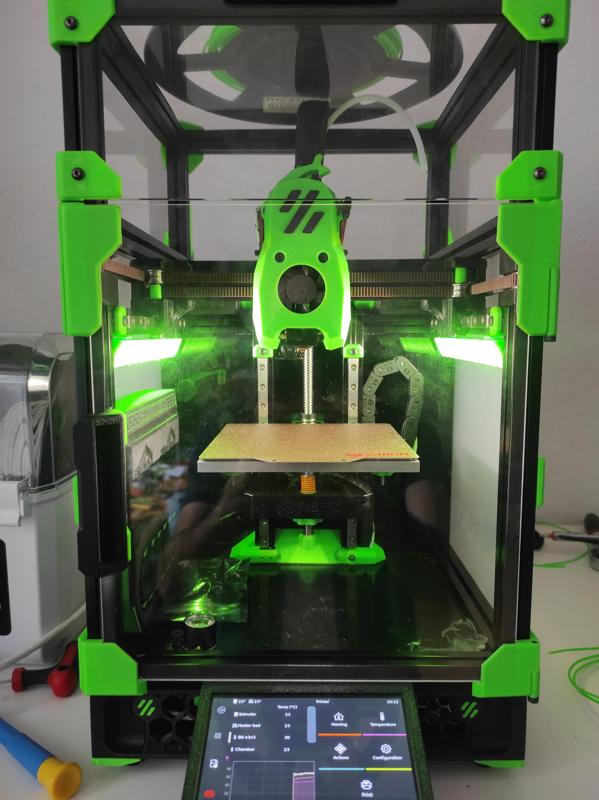 Voron V0 Daylight on an Matckstick 1515 Snap in Mount