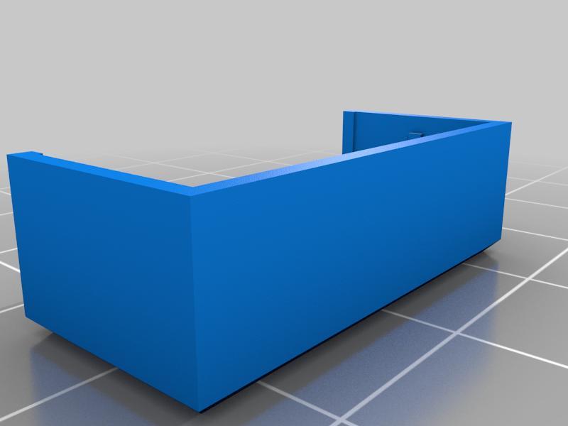 8 segment cover for 10 segment LED bar
