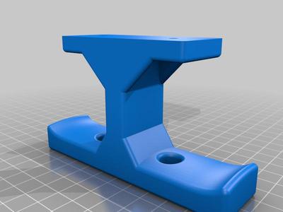 Under desktop bag hook
