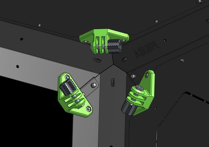 Corner GoPro Compatible Mount for Original Prusa Enclosure OPE