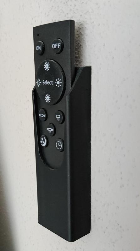 Remote control holder for Neuhaus lightning group lamp