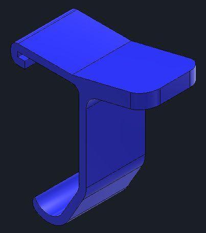 Garage Door Rail Shovel Hanger