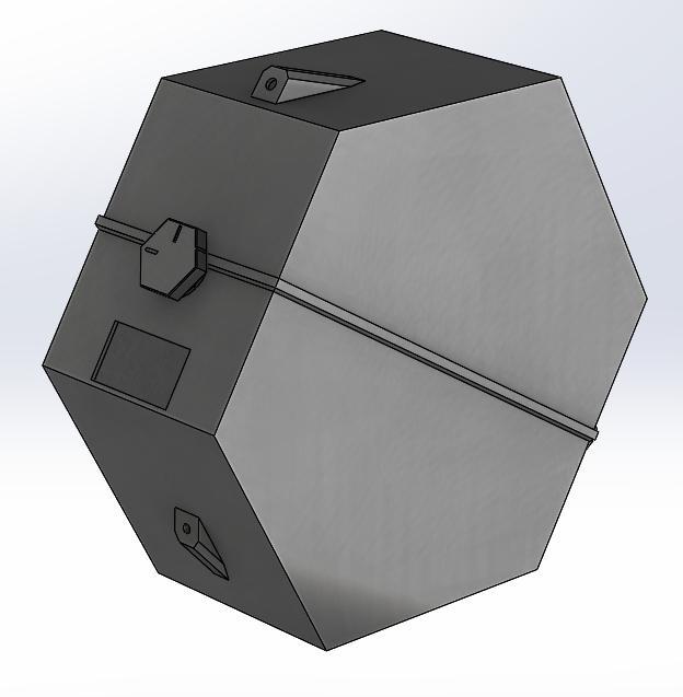 #0022 [Remix] Spool Holder and Drybox for Enclosure V2 - with alternate filament exit ports
