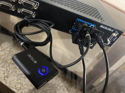 Extron Captive Screw to 3.5mm Jack Audio Adapter