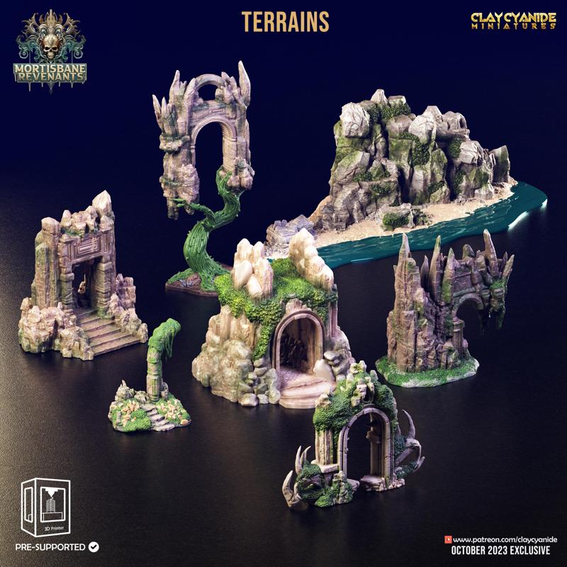 Mortisbane Terrains Batch 1