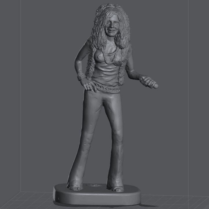 Janis Joplin sculpture