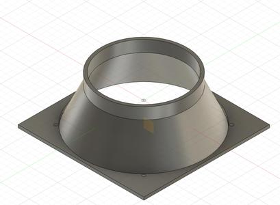 200mm FAN support and exhaust