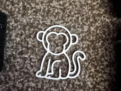 Monkey Animal Wall Decoration