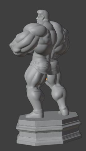 Hulk statue