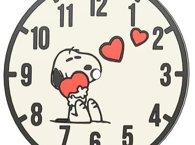 SNOOPY - Clock