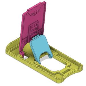 Foldable phone stand