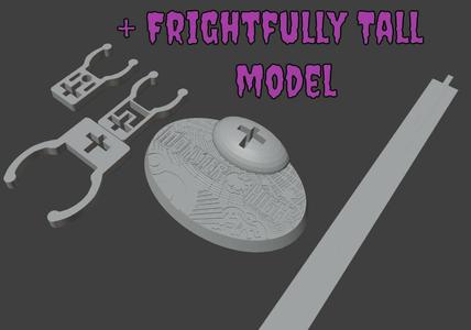 Monster High Doll Stand (+ Frightfully Tall model + G3 fanmade stand)