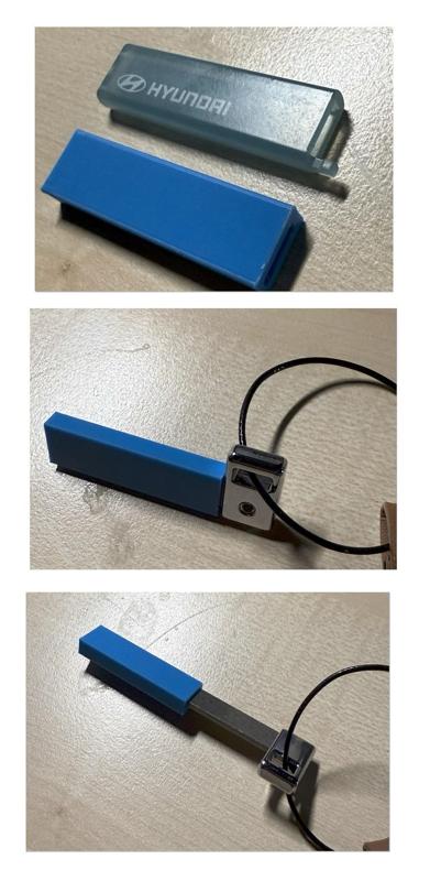 Cover for emergency Key Hyundai Ioniq6