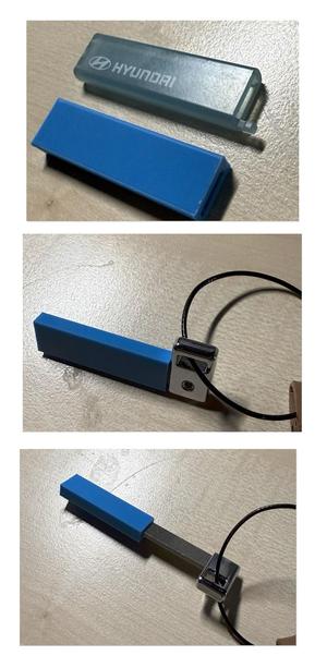 Cover for emergency Key Hyundai Ioniq6