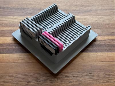 Gridfinity Filament Swatch Holder