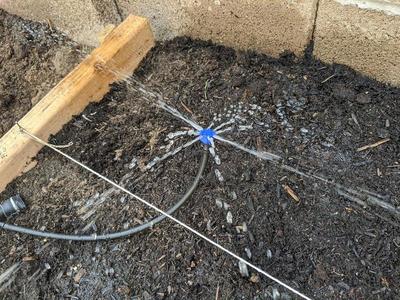 Drip Irrigation Screw Top Sprinkler