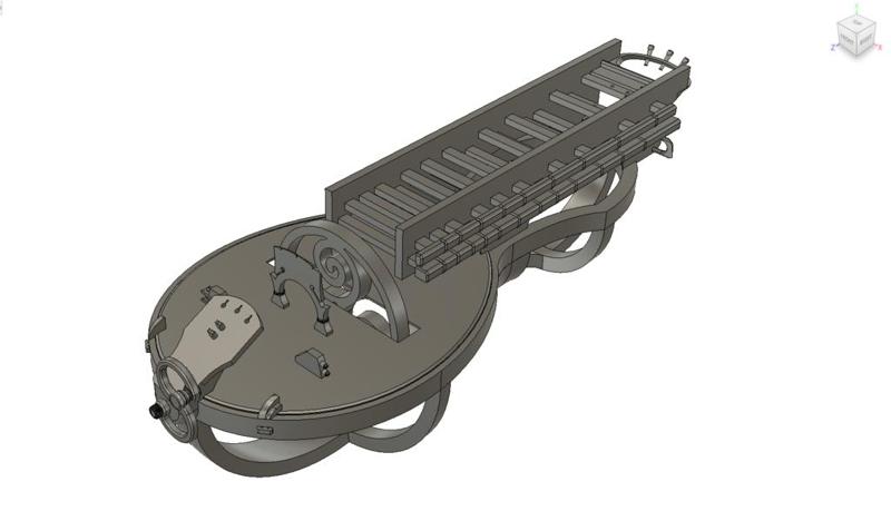 Semi-Functional/Fully Printable Hurdy Gurdy WIP