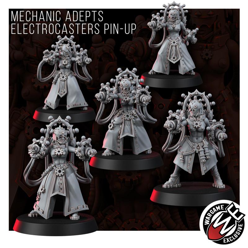 MECHANIC ADEPT ELECTROCASTERS (PIN-UP)