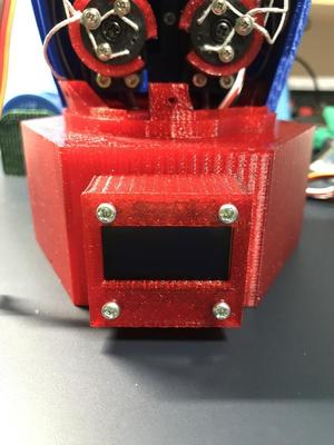 Inmoov hand with MyoWare Muscle Sensor