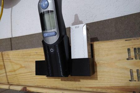 wall mount for Braun thermoscan 7 irt6520