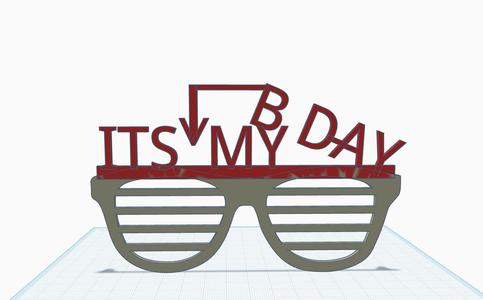 Brithday party glasses