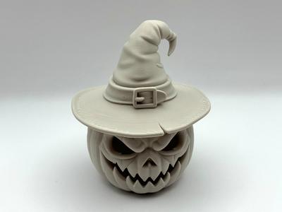 Pumpkin Witch Hat