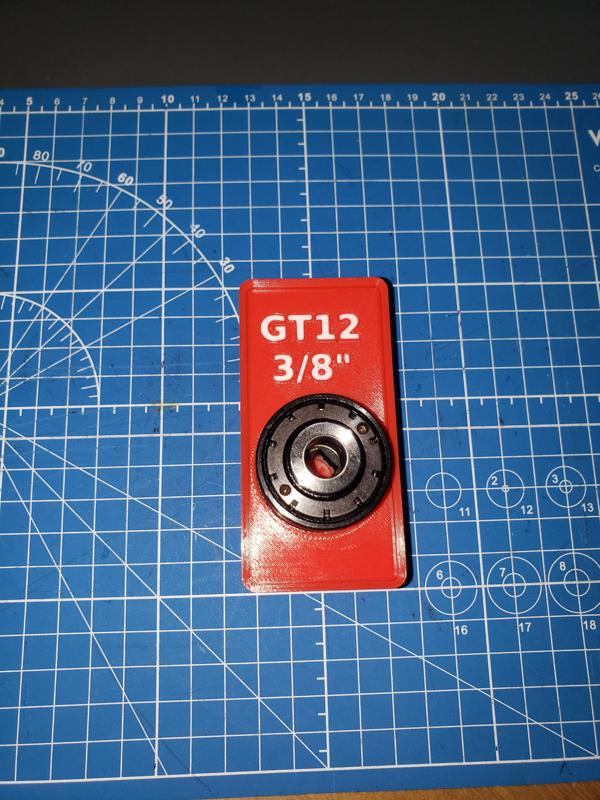 Gridfinity GT-12 Collet holder