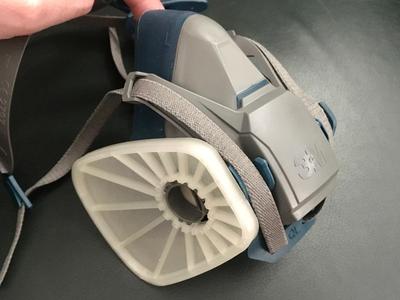 Respirator adapter for 3M 5n11 filters