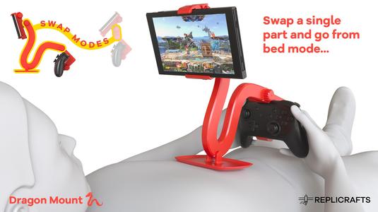 Dragon Mount, the best bed and on-the-go mount for your Nintendo Switch!