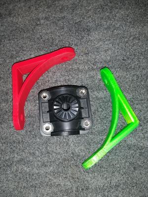 Garmin Livescope transducer perspective mount