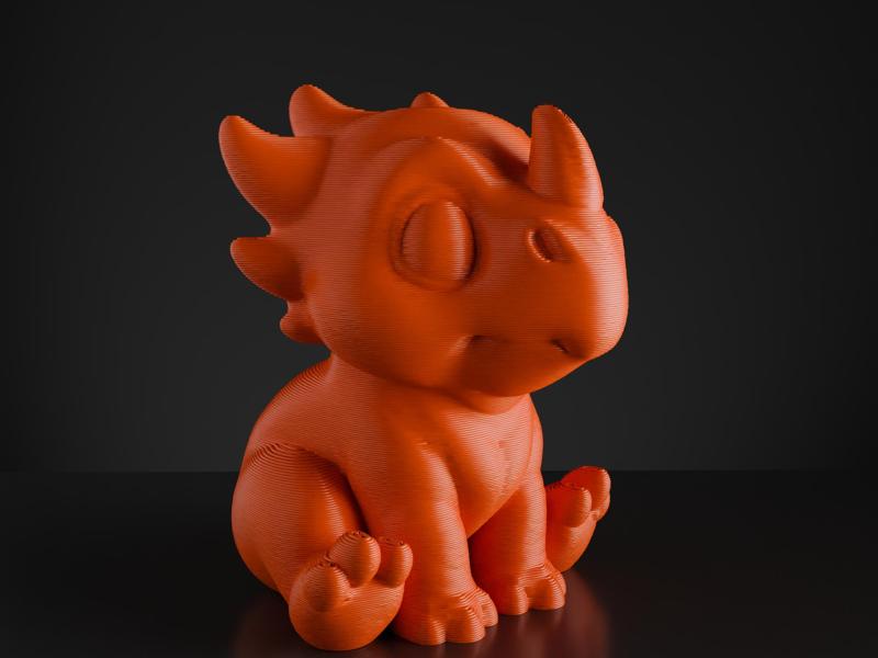 Baby Dinosaur Buddy – Cute Stylized Model